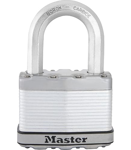 MASTER LOCK Heavy Duty Padlock, Security Level 9/10, Outdoor